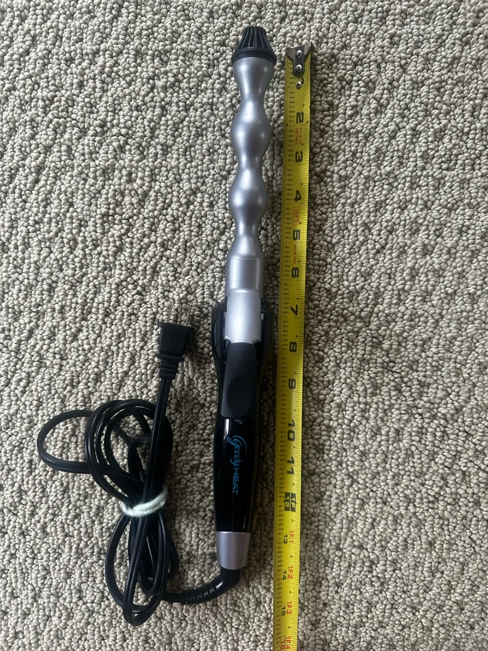 New Goody Heat Wave Creator Styling Iron curls ceramic ionic